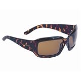 ANGEL Exotic Tortoise PEACE Sunglasses with Brown Polarized Lenses by