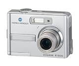 Konica Minolta Dimage E500 5MP Digital Camera 3x Optical Zoom