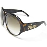 Gucci - Gucci Sunglasses GG 2927/S/Strass 086DB Tortoise Frame with Swarovski Austrian Crystal Rhinestone Logo and Brown Gradient Oversized Lenses