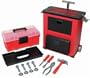 Lanard Workman Deluxe Rolling Tool Box : Color may vary