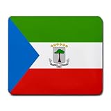 Equatorial Guinea Flag Mouse Pad