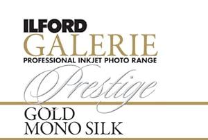 Ilford 2002415 24 X 50 Inches GALERIE Prestige Gold Mono Silk Roll (Black)