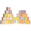 Uncle Goose German Alphabet Wooden Blocks - Made in the USA