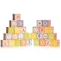 Uncle Goose German Alphabet Wooden Blocks - Made in the USA
