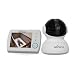 Levana Astra 3.5" PTZ Digital Baby Video Monitor with Talk to Baby Intercom 32006 (White)