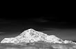 Grandeur in B&W: Alaska's Mount McKinley Above the Clouds - Awesome 16x20 Photographic Print by Carol M. Highsmith