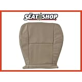 07 08 09 10 11 Cadillac Escalade Grey Perf & AC Leather Seat Cover LH bottom by The Seat Shop