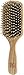 Tek paddle hairbrush in ash wood with regular pins - Handmade in Italy