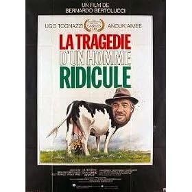 TRAGEDY OF A RIDICULOUS MAN 1981 Bernardo Bertolucci ITALIAN POSTER