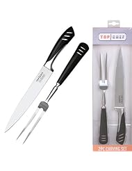 BSS - Top ChefR Stainless Steel Carving Set - 2 Pieces by 