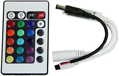Mini 24Key IR Remote Controller For RGB 3528/5050 LED Light Strip