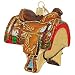 Old World Christmas Ornament Western Saddle