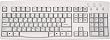 Ivory Arabic - English Computer Keyboard with USB Connection and Free PS2 Adapter
