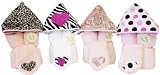 Tickle Toes - Luxurious & Trendy Girls Hooded Towel & Washcloth Sets