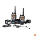 Midland GXT1000VP4 36-Mile 50-Channel FRS/GMRS Two-Way Radio (Pair) (Black/Silver)