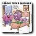Londons Times New Release Funny Cartoons - Certainly Not Seedless Grapes - Mouse Pads