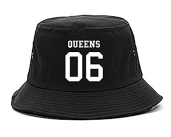 Kings Of NY Queens Team Jersey New York Bucket Hat Black at Amazon Men ...