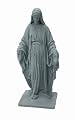 Emsco Group 2291 Poly Virgin Mary Statue Granite 34-Inch