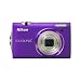 Nikon Coolpix S5100 Digitalkamera (12 Megapixel, 5-fach opt. Zoom, 6.7 cm (2.7 Zoll) Display, HD-Videofunktion) purple