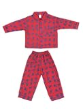 Boys Girls Pajamas with Red Elephants