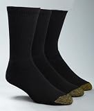 Gold Toe Men’s Uptown Crew Socks 3 Pack Hosiery
