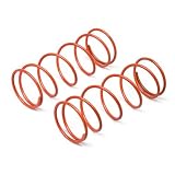 Hot Bodies Big Bore Shock Spring (2), Orange, 60mm: D8 by Hot Bodies