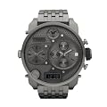 Diesel - DZ7247 - Montre Homme - Quartz Analogique - Digital - Cadran Gris - Bracelet Acier Bross� Plaqu� Gunmetal Gris