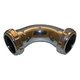 Buy Lasco 03-3851 1-1 4-Inch Chrome Plated Brass Slip Joint Both Ends 90-Degree Elbow... by Lasco
