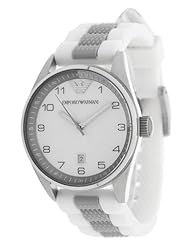 Armani Sport Collection White Mother-of-Pearl Dial Womens Watch #AR5882