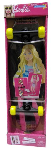 Barbie Skateboard with Bonus Finger Board, 28