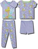 Tinkerbell "Pixie Poses" 2 for 1 Short-sleeve pajama sets for toddlers - ON SALE