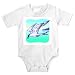 Onesie with soaring, frigate, bird, sea-gull