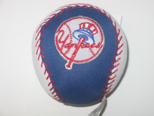 Buy NEW YORK YANKEES Team Logo TALKING Smasher Soft BASEBALL by WeSellSports