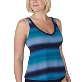 Women's Plus Size Merona Tankini - Navy