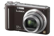 Panasonic - Lumix DMC-TZ7EF-T - Appareil photo compact num&eacute;rique - 10,1 Mpix - Zoom optique 12x - Ecran LCD 3" - Stabilis&eacute; - Grand Angle 25mm - Chocolat