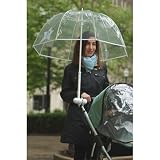 My Blue Bumbershoot - Hands Free Umbrella for Stroller, Walker, Wheelchair (BLACK)