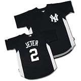New York Yankees Derek Jeter Youth Replica COOL BASE Batting Practice Jersey