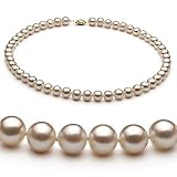 White 7-8mm AA Freshwater Pearl Necklace 18 inch