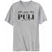 T-Shirt Mens Silver Gray " Puli - ORNAMENTS / URBAN STYLE " Dogs