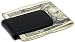 Black Leather Magnetic Money Clip