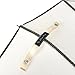 Topwedding 35'' Nylon Pagoda Parasol Bridal Umbrella,Ivory