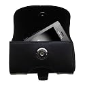 Horizontal Leather Case with Belt Clip/Loop for the LG KE850 Prada