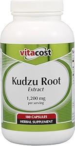 Vitacost Kudzu Root Extract -- 1200 mg per serving - 180 Capsules