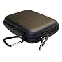 DURAGADGET Hard Carry case with belt clip for Polaroid Pogo - Black