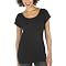 GO International® Flutter-Sleeve Top - Ebony