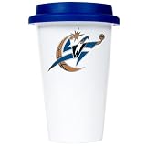 Washington Wizards Ceramic Travel Cup (Team Color Lid)