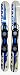 The Magic Fly Skiboards are asymmetrical snow blades that are a great alternative to traditional skis because of their price and versatility. They have a fast learning curve and are great fun for beginners and advanced riders. Great in all winter conditions, these Skiblades are inexpensive and accessible fun on the bumps and groomed trails. They pack much smaller and can go plenty of places. Bring a pair as backups for yourself or a friend. Pre-mounted with non-release bindings that fit a range of ski boots up to size 12. They are lightweight with a Wood core and have extruded bases for speed. Bindings adjust by hand, a toe lever clamps in front of boot. Bindings fit regular ski boot sizes (US 3-12).Snowblades snow blades skiblades ski blades skiboards ski boards 
	
		
		Features

    * Dimensions: 89 cm
    * Bindings: Fit Regular Ski Boot sizes (3-12 US)