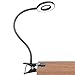 GLORIOUS-LITE 5W LED Clip on Light/Reading Light/Bed Light, 2 Color Book Light & Dimmable Pinao Light, Eye-Caring Clip on Lamp for Makeup Mirror,Desk, Headboard, Dorm Room,Computer and Piano(Black)