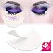 TailaiMei 120 Pcs Eyeshadow Shields, Eyeshadow Stencil for Prevent Makeup Residue, Lint Free Gel Pad for Eyeliner, Eyelash Extensions and Lip Makeup