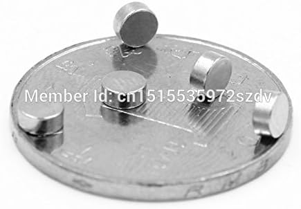 200pcs Strong Round Dia 4mm x 2mm N35 Rare Earth Neodymium Magnet Art Craft Fridge free shipping